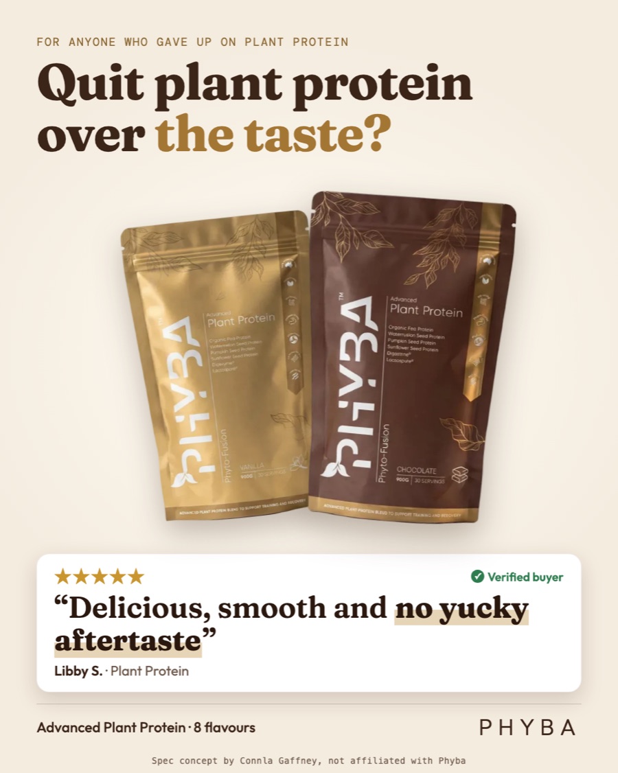 Static: quit plant protein over the taste?